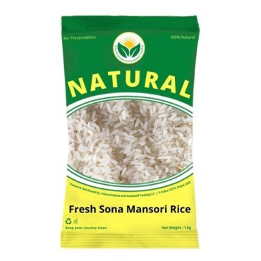 Natural Spice Sona Masoori Rice, 1Kg